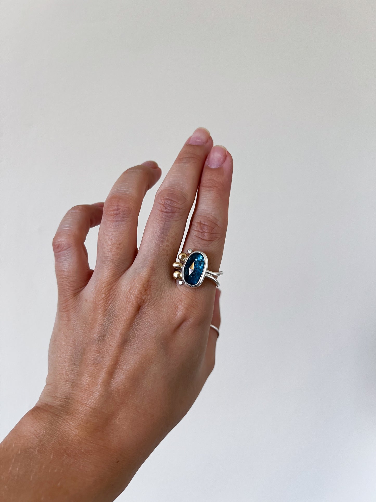 Belgian Teal Fluorite Ring - 20% OFF