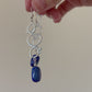 Lapis Lazuli Long Dangle Earrings