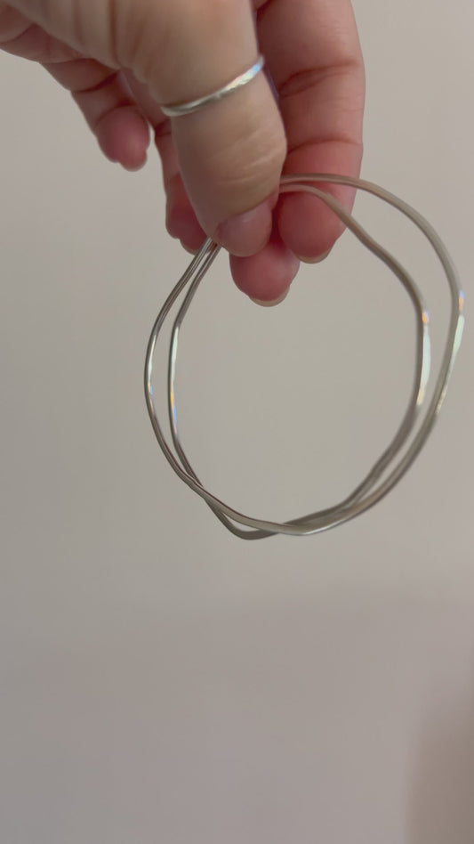 Aura Hoop Bracelets