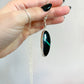 Black Onix & Aurora Opal Intarsia Pendant