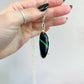 Black Onix & Aurora Opal Intarsia Pendant