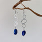 Lapis Lazuli Long Dangle Earrings - 35% OFF