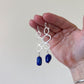 Lapis Lazuli Long Dangle Earrings - 35% OFF