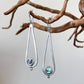 Abalone Shell Dangle Earrings - Verano 2024